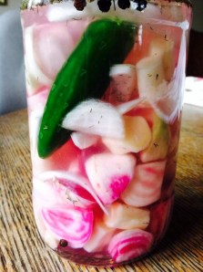 garden-pickled beets